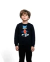 Sweatshirt NAME IT Bleu Avec Motif Super-Héros