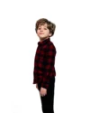 Chemise en flanelle à carreaux Bleu et rouge – Image 3