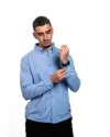 Chemise Manches Longues Kustom kit Bleu Ciel – Image 4
