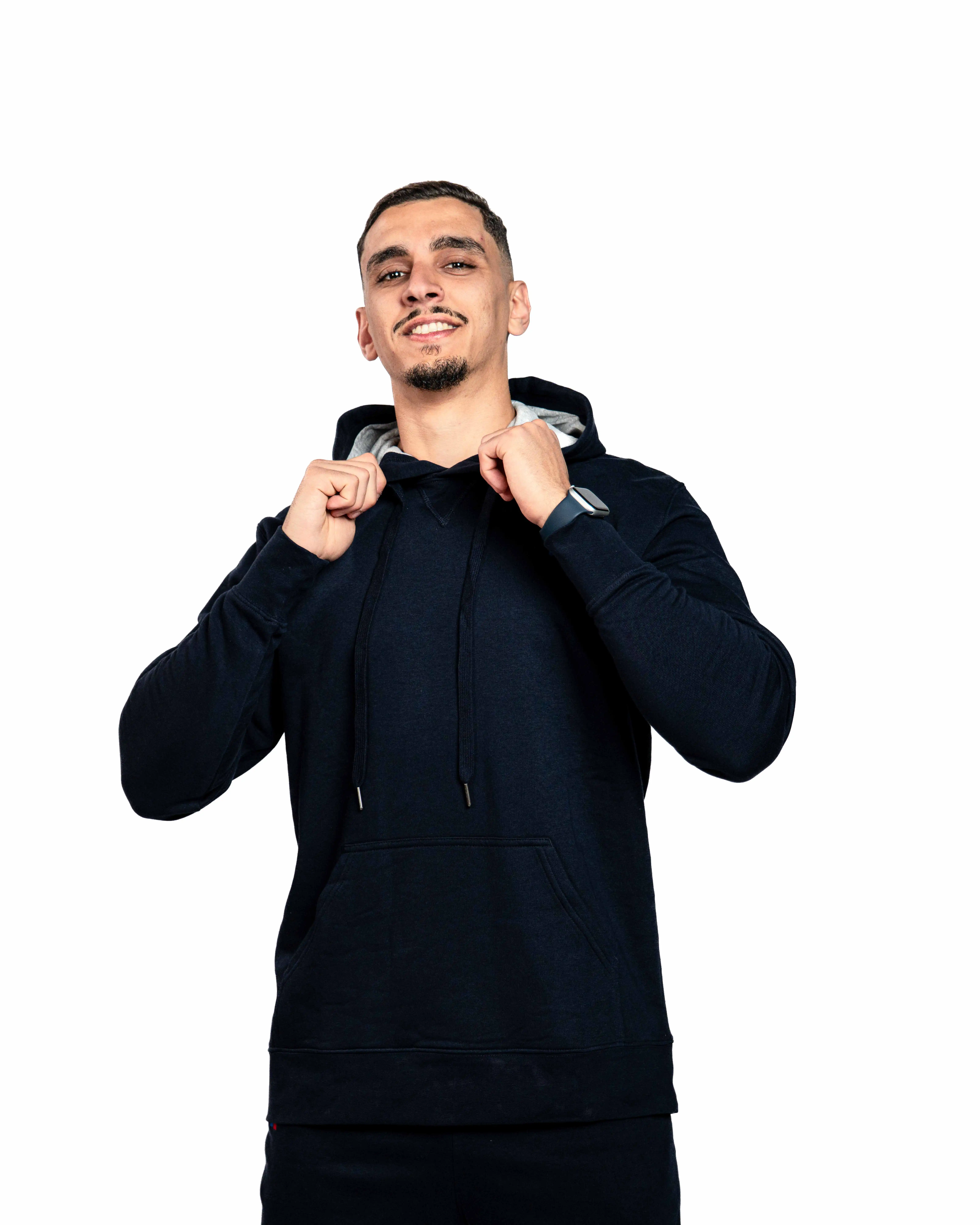E-208010002-006_A Hoodies RUSSELL Basique Bleu nuit – Image 1