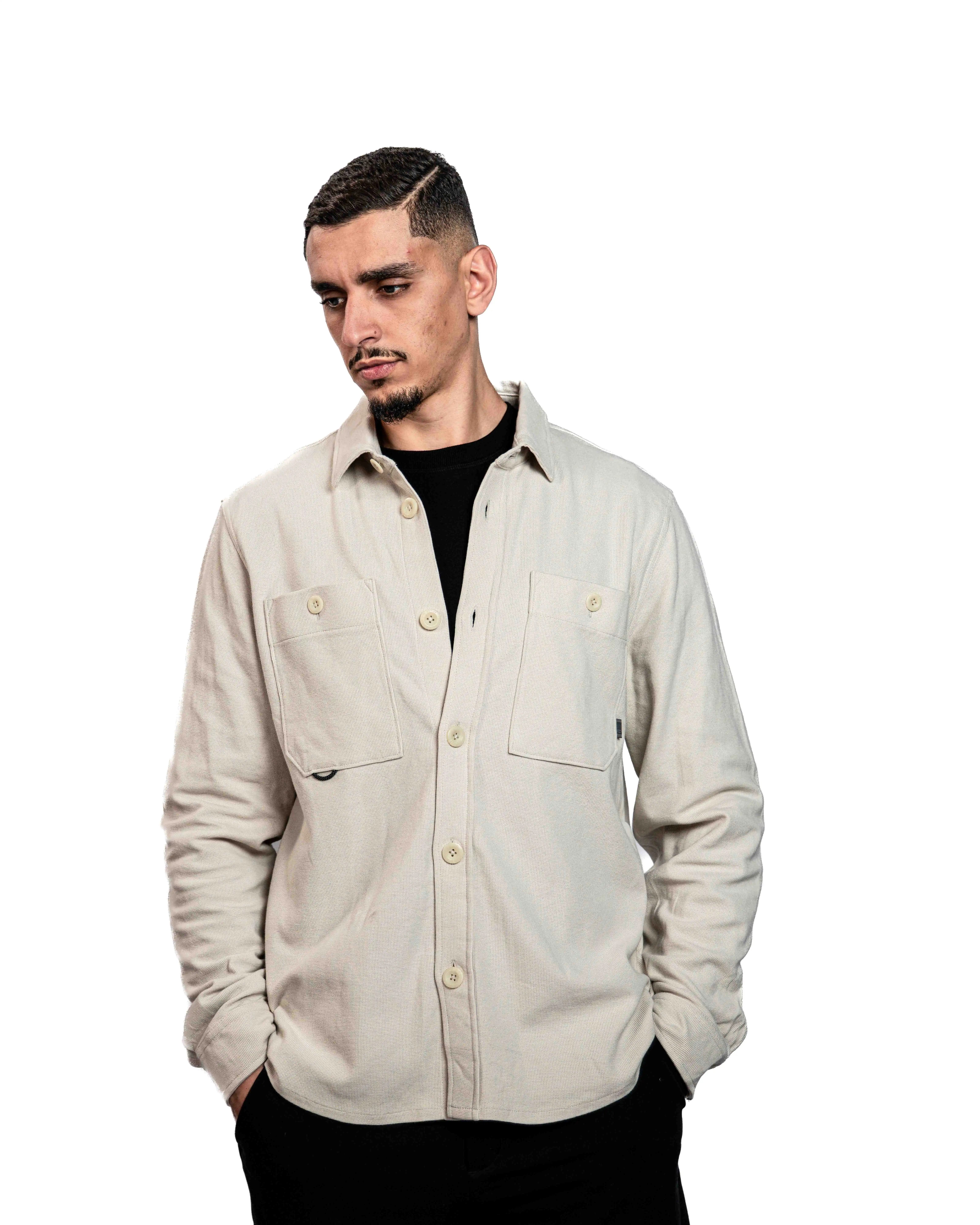 E-224006001-012_A Chemises CAMEL ACTIVE Basique Beige – Image 1