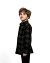 Chemise en flanelle à carreaux vert et noir – Image 3