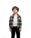 Chemise en flanelle à carreaux