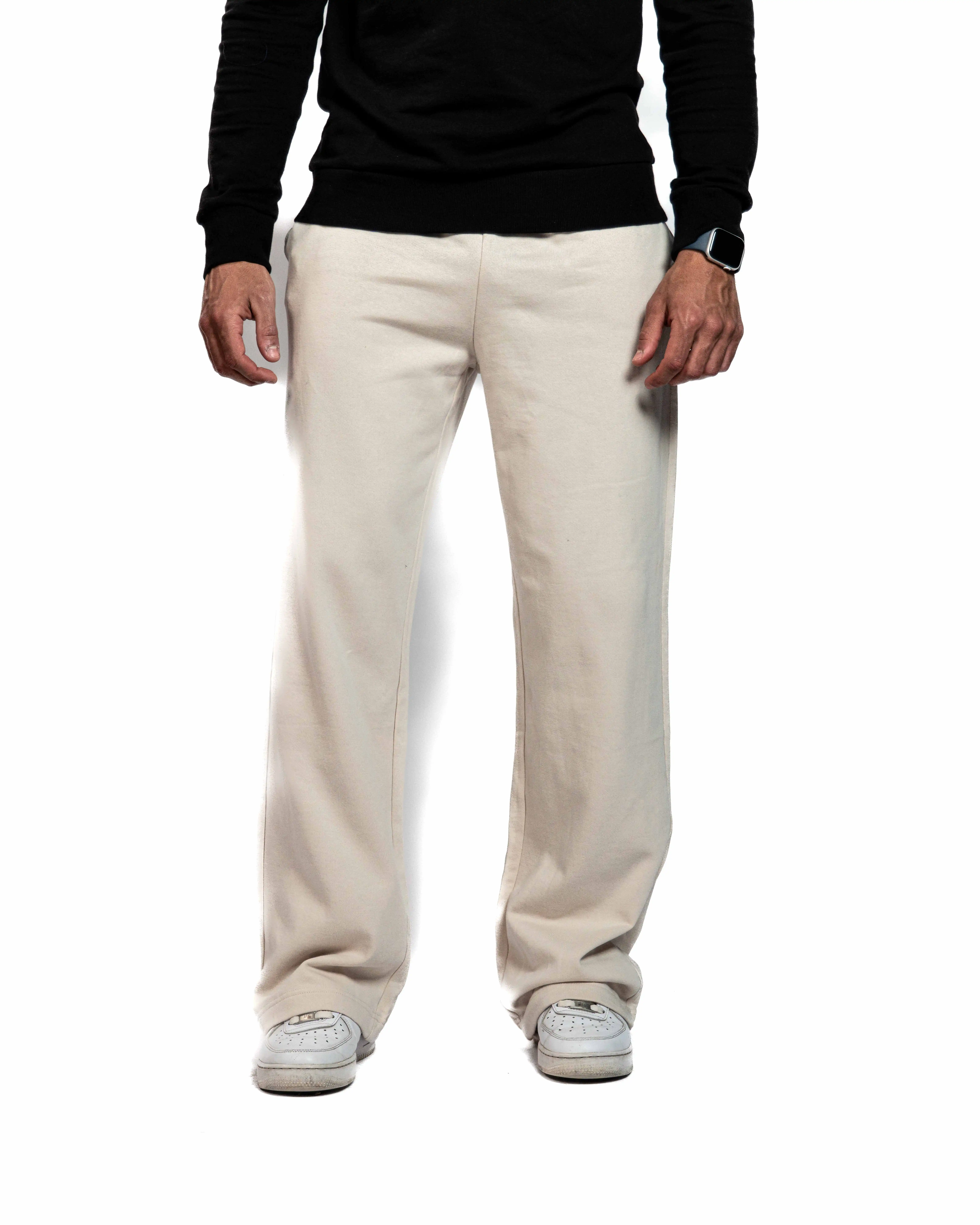 E-228015001-012_A Pantalon Jogging C beige – Image 1