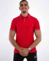 Polo Demi-Manches Celio Rouge