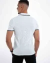 Polo Demi-Manches Celio Blanc – Image 2