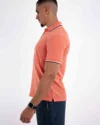 Polo Demi-Manches Celio Saumon – Image 3