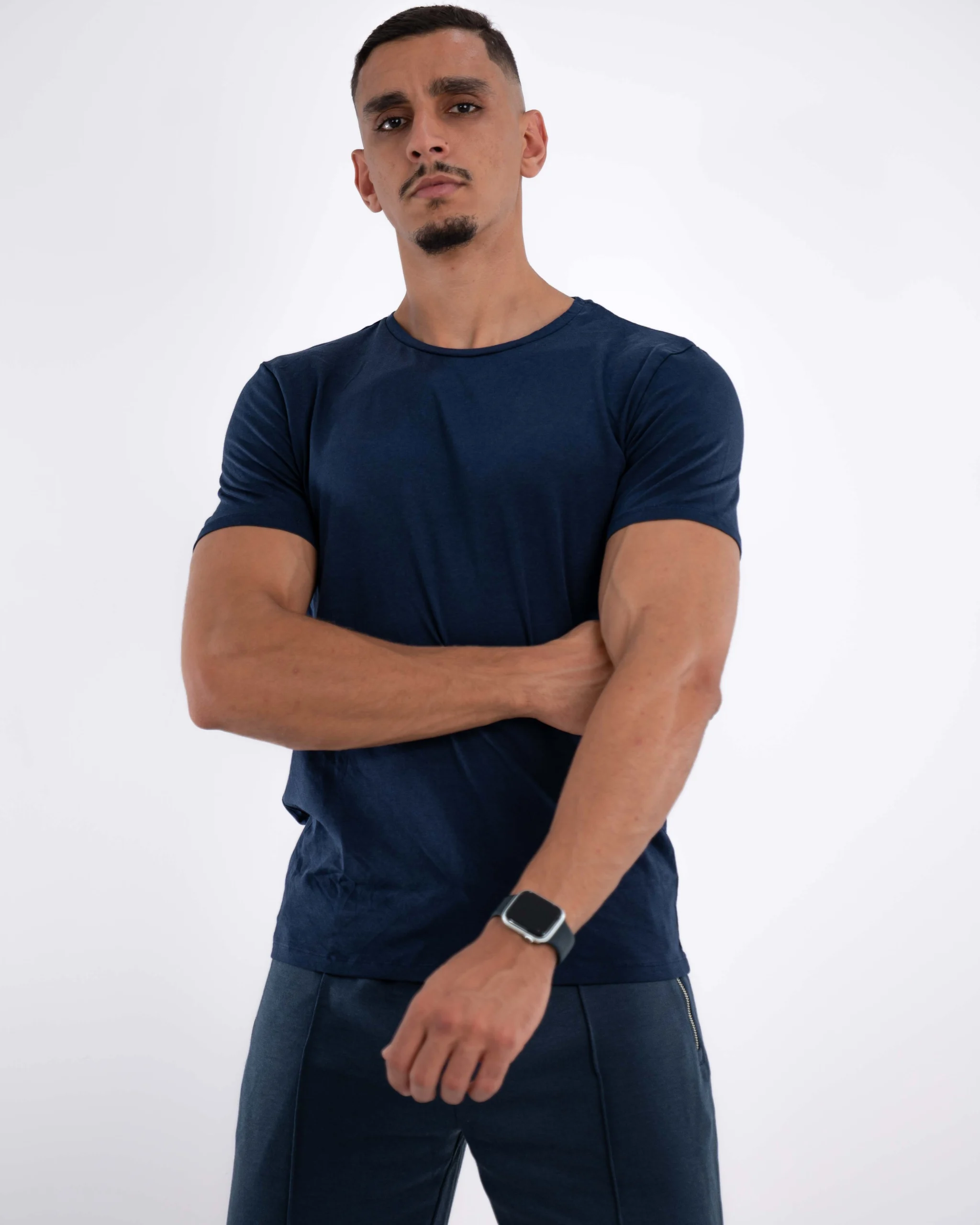 E-114034022-006_A T-Shirt Celio Bleu Nuit – Image 1