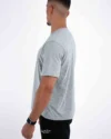 T-Shirt Celio Print Gris Chiné – Image 3