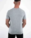 T-Shirt Celio Print Gris Chiné – Image 2