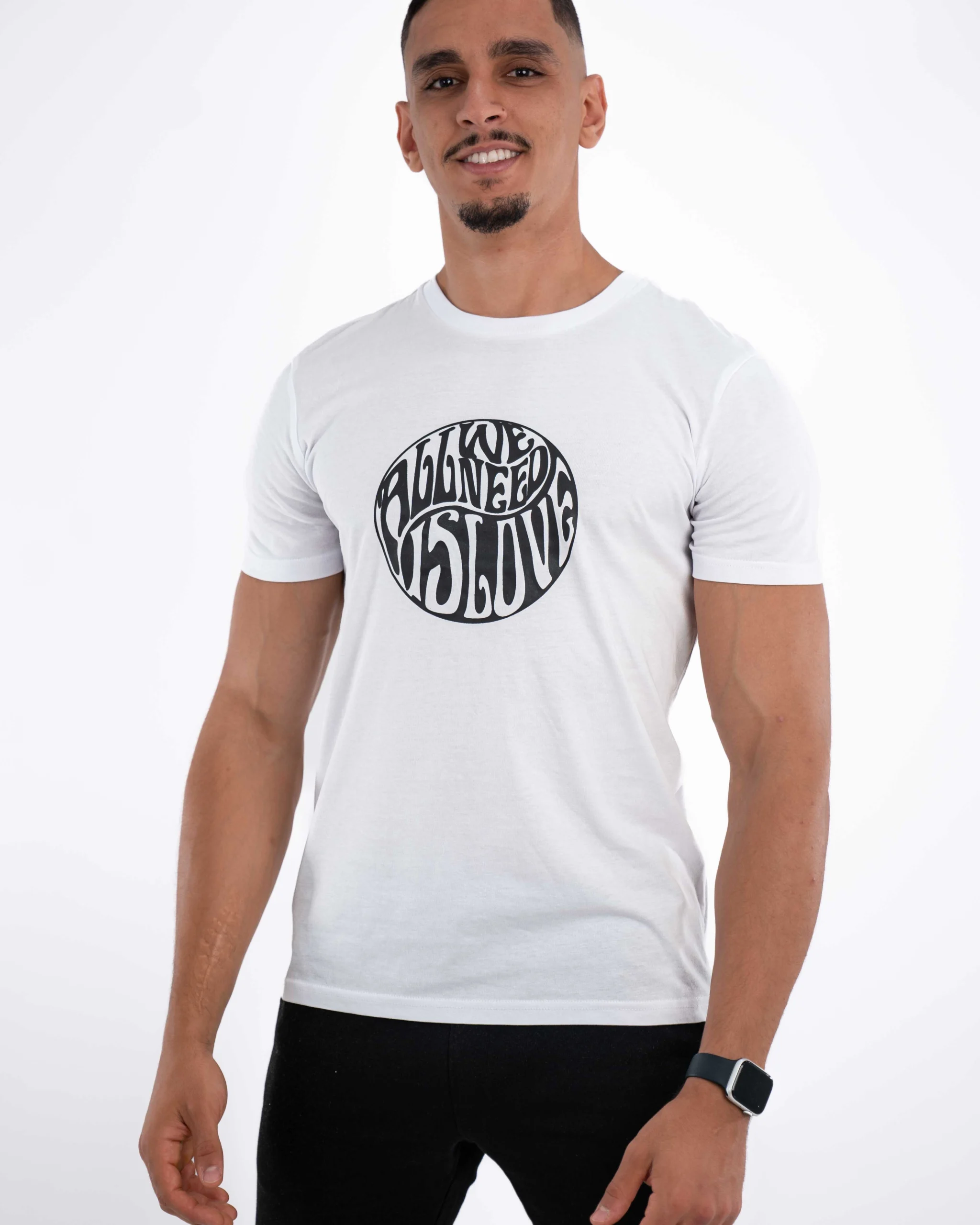 E-114034035-002_A T-Shirt Celio Print Blanc – Image 1