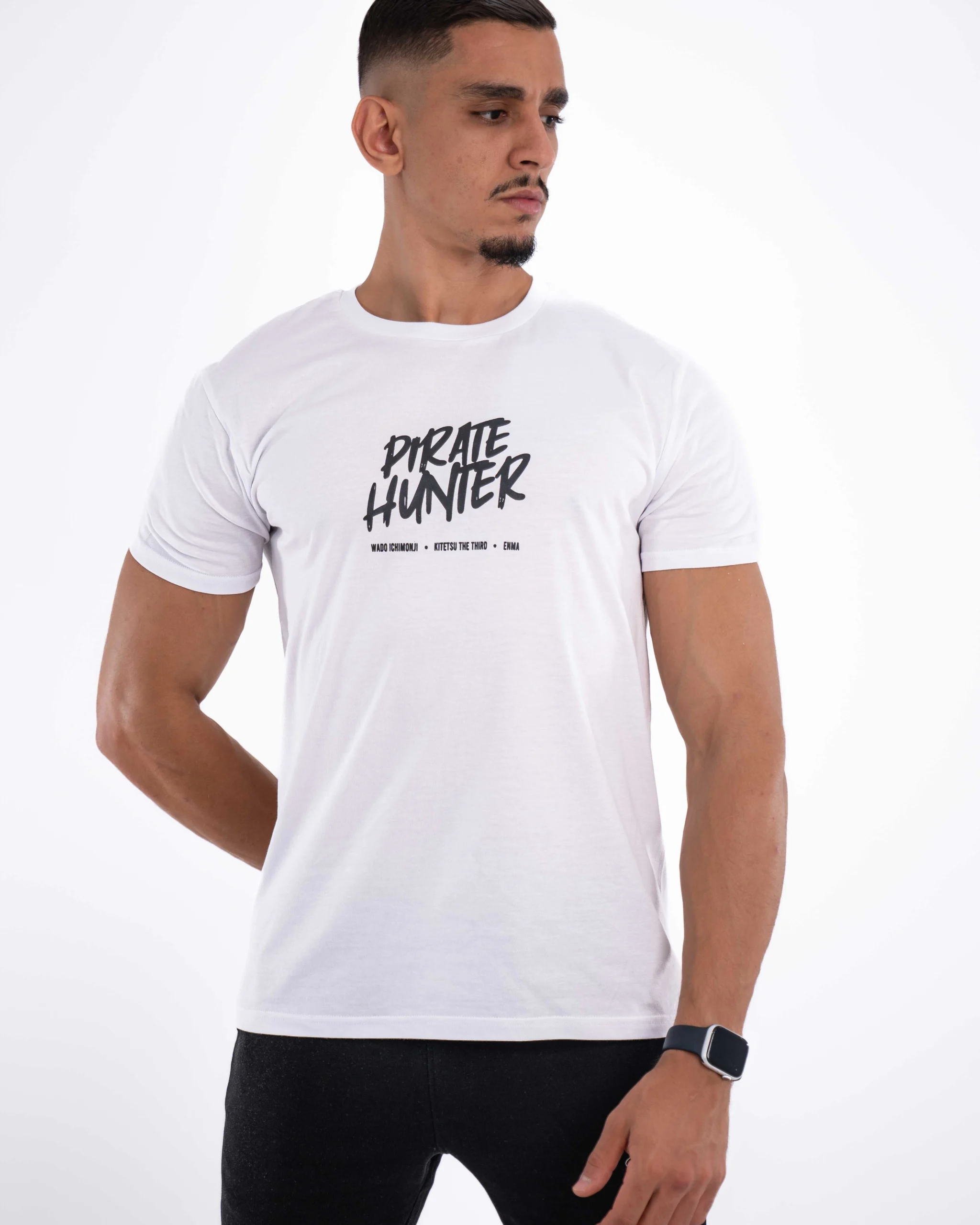 E-114034036-002_A T-Shirt Celio Print Blanc – Image 1