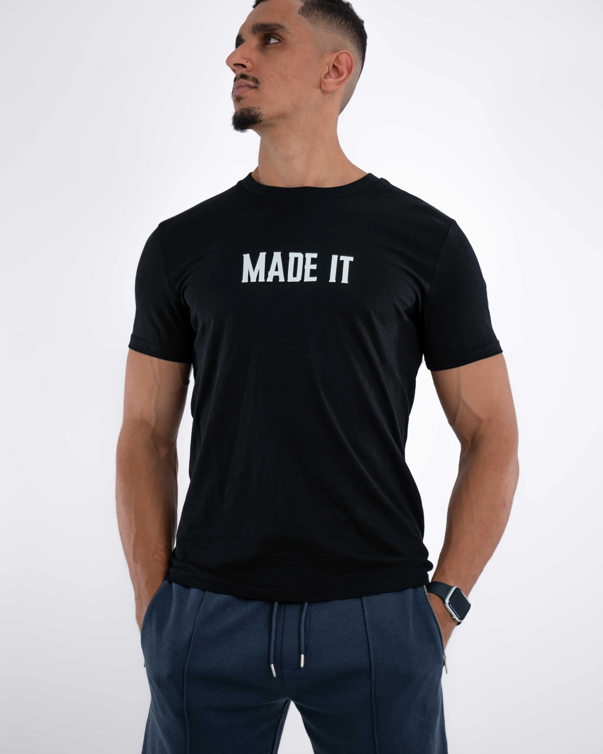 E-114034043-003_A T-Shirt Celio Print Noir – Image 1