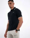 Polo Demi-Manches Champion Noir – Image 3