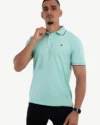 Polo Demi-Manches Champion Vert D'Eau