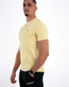 T-Shirt Basique Champion Jaune – Image 3