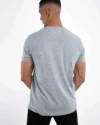 T-Shirt Basique Champion Gris Chiné – Image 2