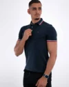 Polo Demi-Manches Jack&Jones Bleu Nuit – Image 3