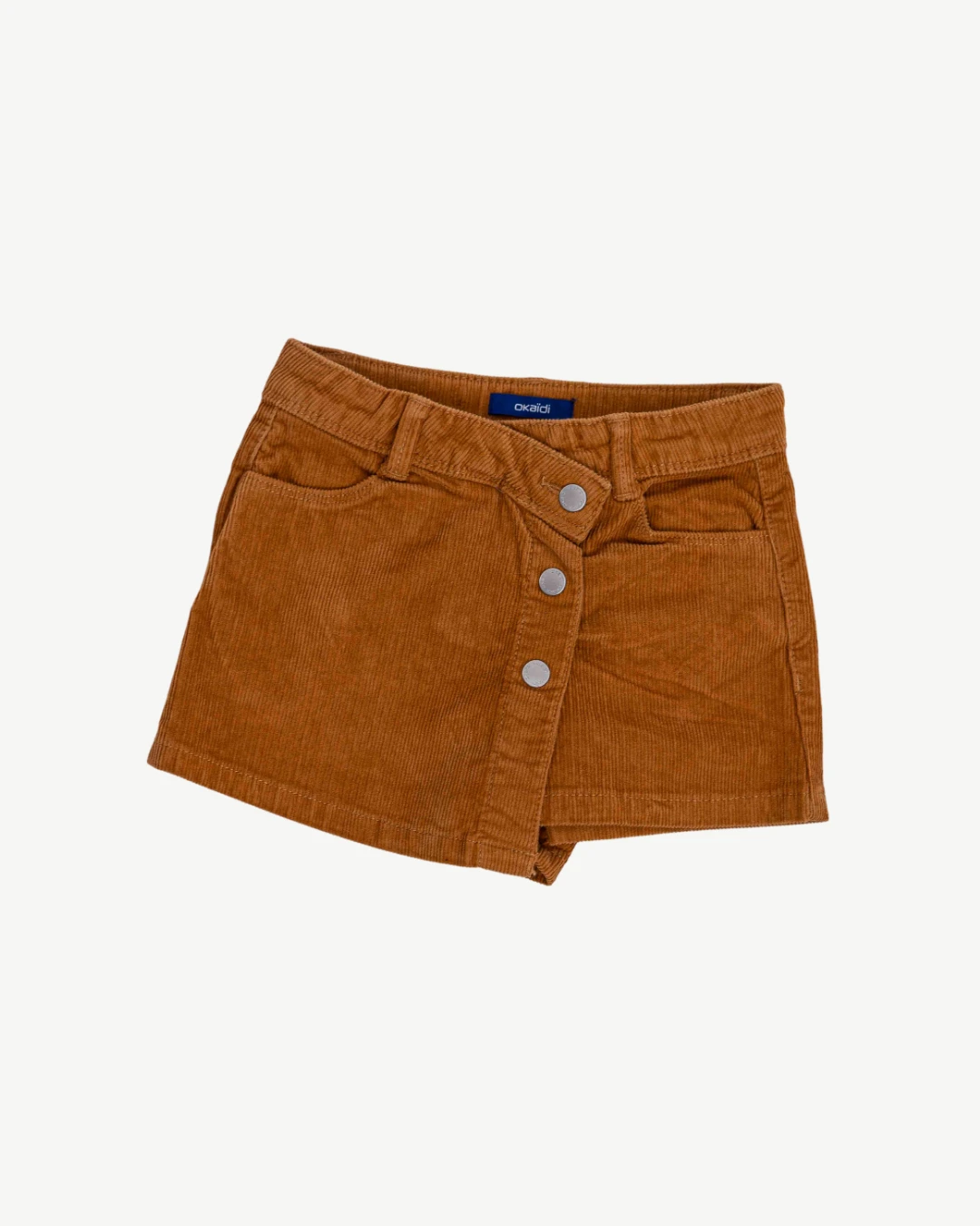E-159016002-007_A Jupe-short fille OKAIDI Marron – Image 1