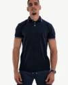 Polo Demi-Manches Celio Bleu Nuit