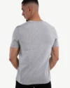 T-Shirt Celio Print Gris Chiné – Image 2