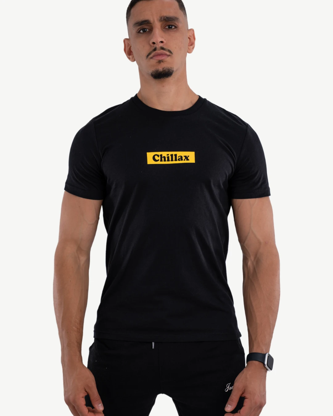 E-114034045-003_A T-Shirt Celio Print Noir – Image 1