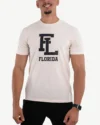 T-Shirt Celio Print Crème