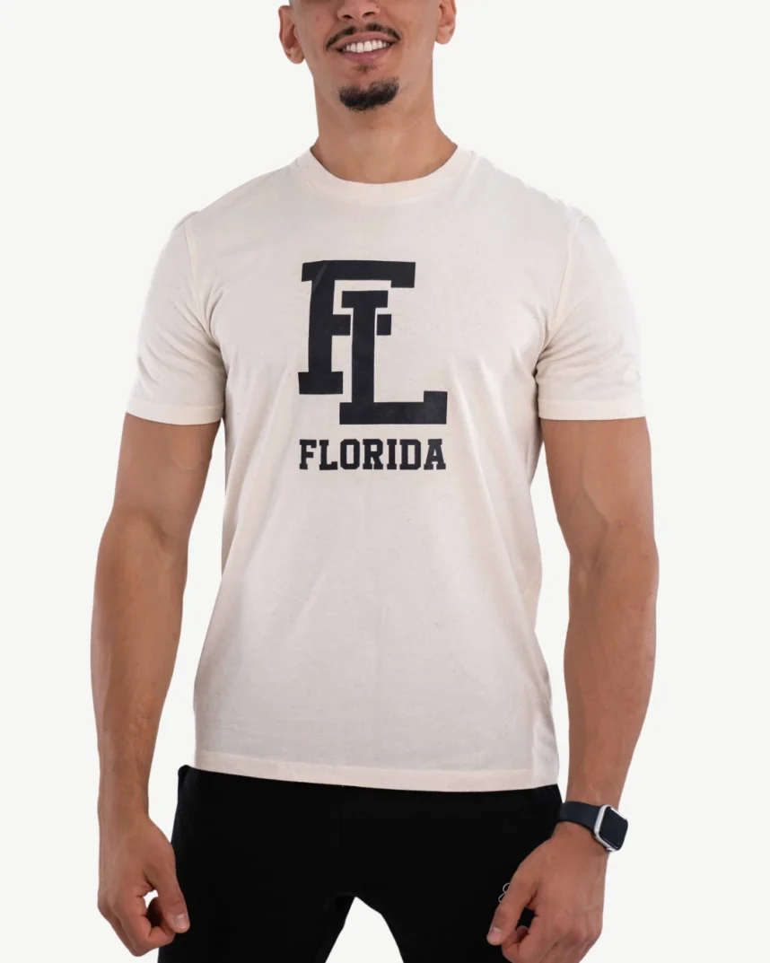 T-Shirt Celio Print Crème