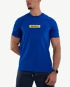T-Shirt Celio Print Bleu