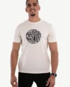 T-Shirt Celio Print Crème