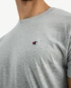 T-Shirt Basique Champion Gris Chiné – Image 4