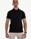 Polo Demi-Manches Jack&Jones Noir