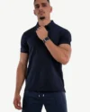 Polo Demi-Manches Jack&Jones Bleu Nuit