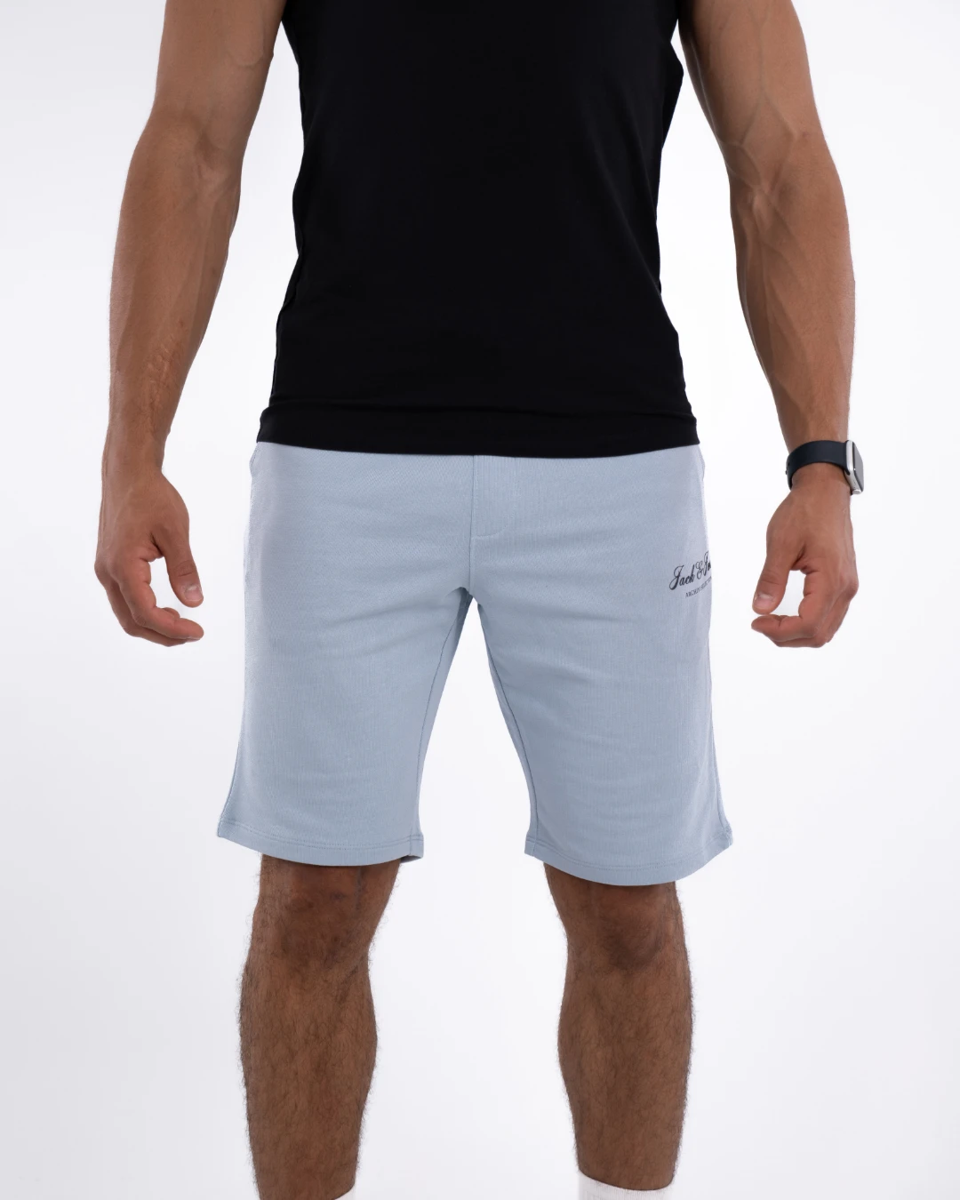 E-140026028-006_A Short Jogging Jack&Jones Bleu Ciel – Image 1