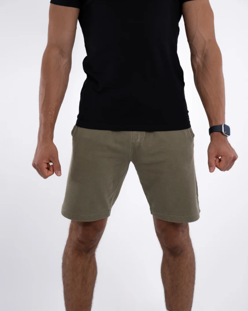 Short Jogging C Vert kaki