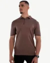 Polo Demi-Manches Ovs Marron