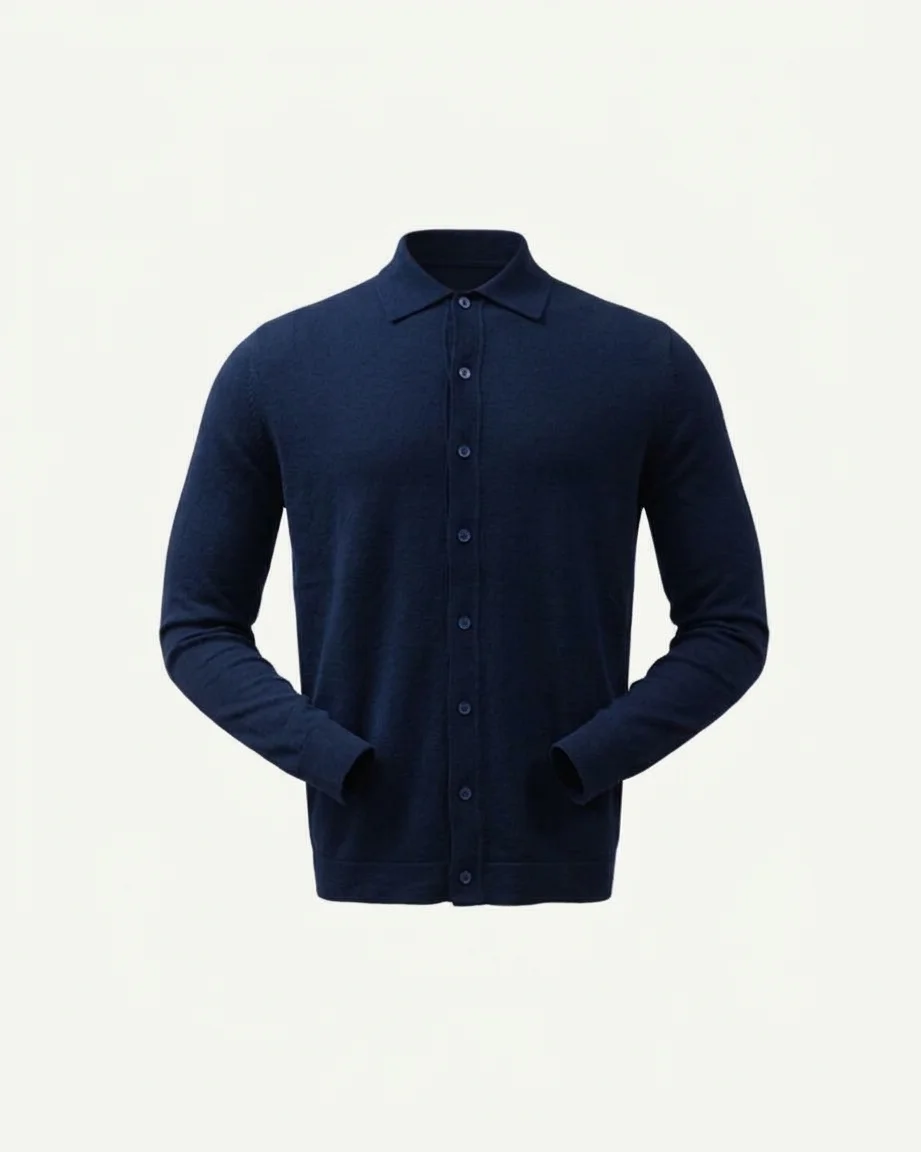 E-140005006-006_A Surchemise Jack&Jones Bleu Nuit – Image 1