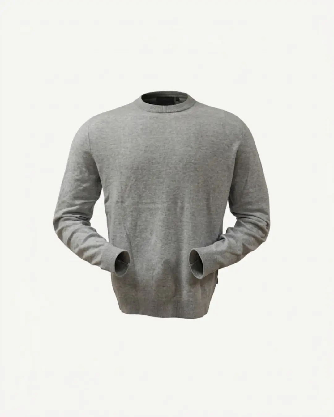 E-140021016-008_A Pull en Laine Jack&Jones Gris Chiné – Image 1