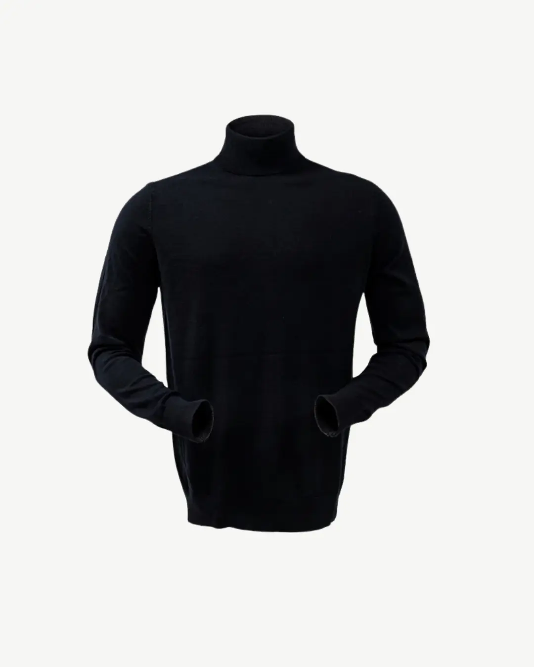 E-140021019-006_A Pull en Laine Jack&Jones Col Roulé Bleu Nuit – Image 1