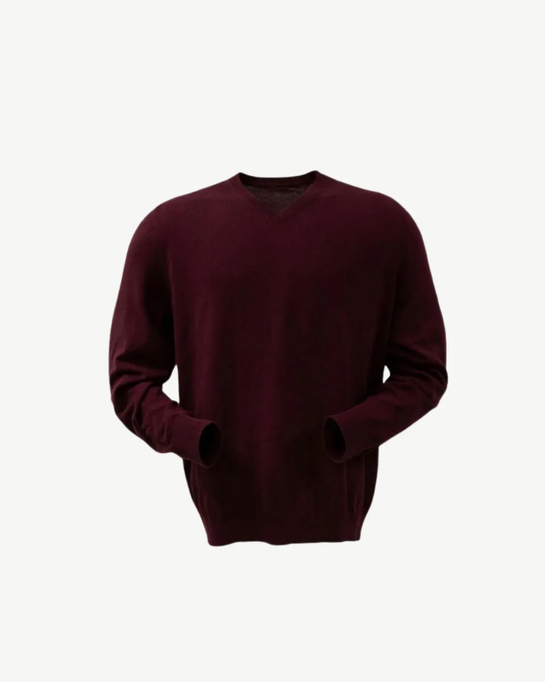 E-192021011-017_A Pull en Laine Zara Grenat – Image 1