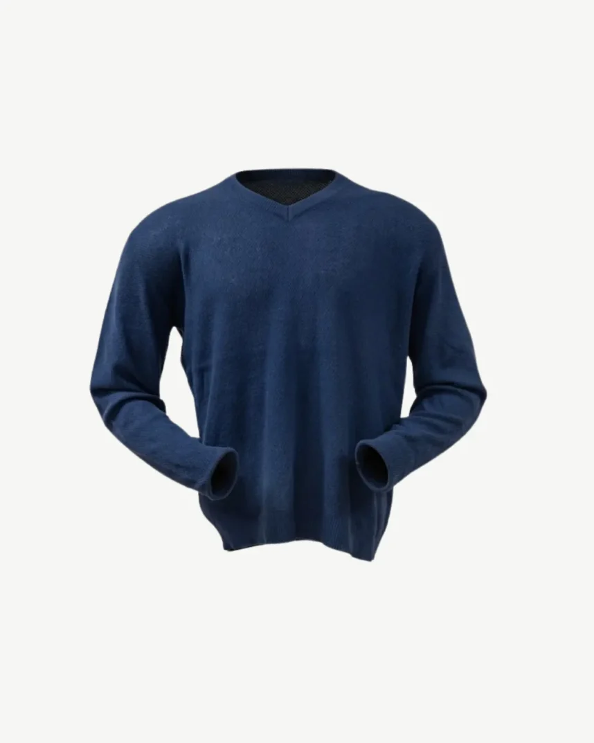 Pull En Laine Zara Bleu