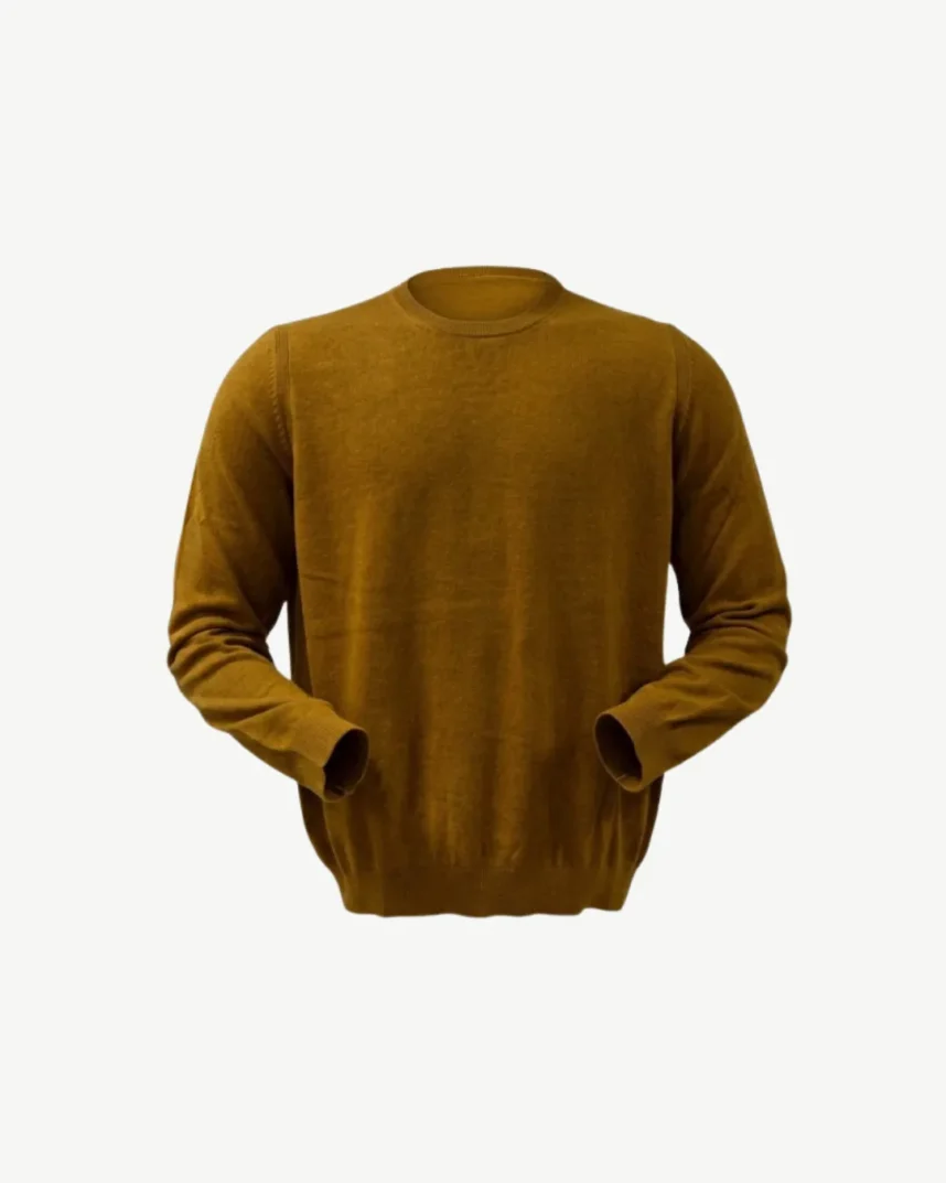 Pull En Laine Zara Camel