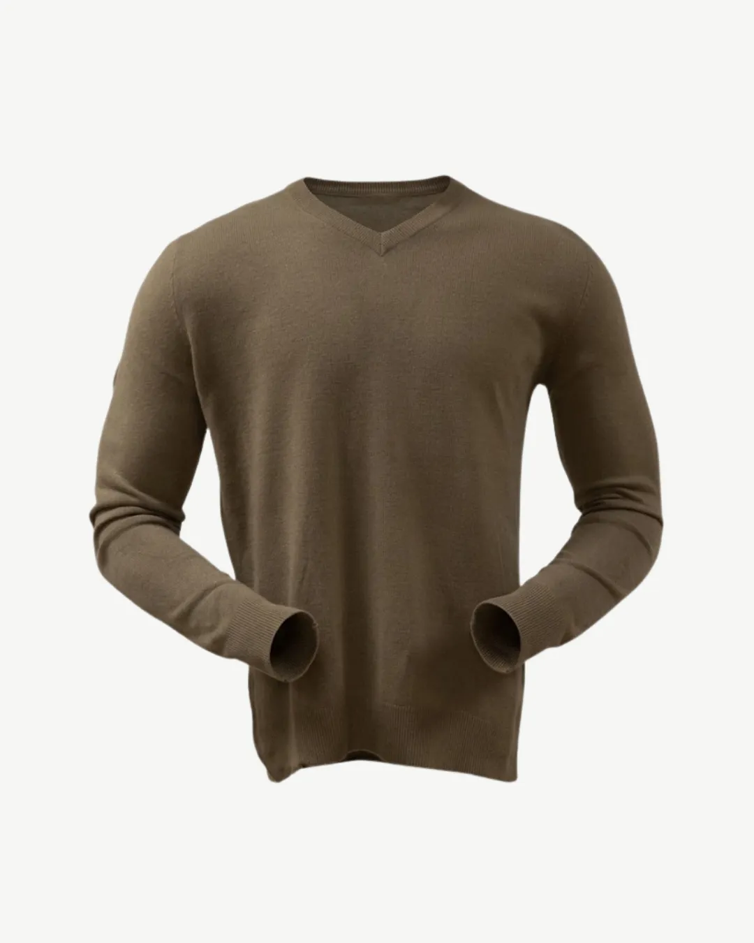 E-192021022-012_A Pull En Laine Zara Beige Foncé – Image 1